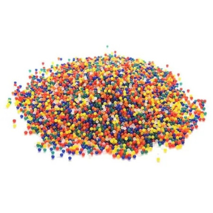 Bile decorative din hidrogel, multicolor, 10g, biodegradabile