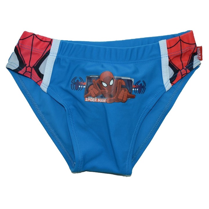 Slip de baie pentru baietei Spider Man-Sun City OE1874-128, Albastru 4111