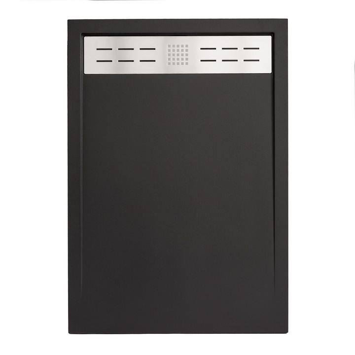 Cadita de dus Imperma, compozit, 80x80, antracit, Gloria