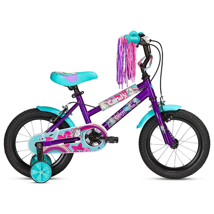 Bicicleta copii Clermont Candy 14''-Violet