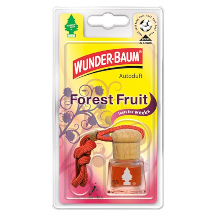 Wunder-Baum Bottle autóillatosító, 4,5 ml, Fruit