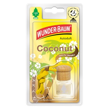Odorizant auto Wunder-Baum, sticluta, Coconut Odorizant auto Wunder-Baum, sticluta, Coconut