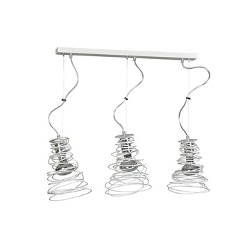 Lustra 3 brate EMIBIG TWIST White 295/3 Lustra 3 brate EMIBIG TWIST White 295/3