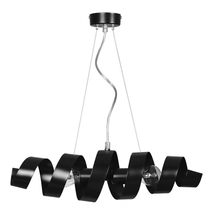 Lustra 1 brat EMIBIG SAKER Black 273/2