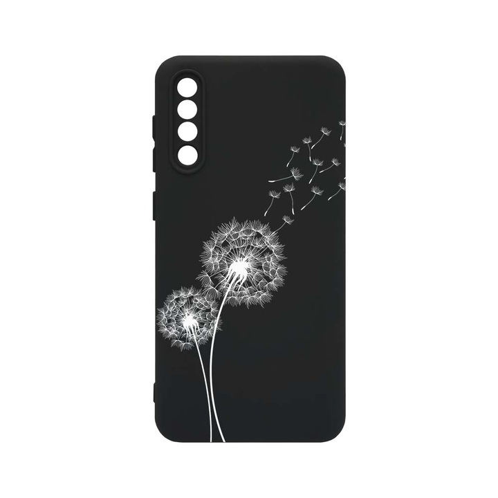 BestCase Premium Liquid Szilikon telefontok, Samsung Galaxy A50 / Galaxy A30s, Dandelion, SLIM 1.2MM, kamera védelem, puha belső, PB 22