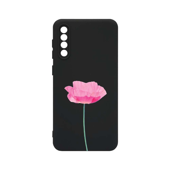 BestCase Premium Liquid Szilikon telefontok, Samsung Galaxy A50 / Galaxy A30s, Rose - Pastel Pink, SLIM 1.2MM, kamera védelem, puha belső, PB 693