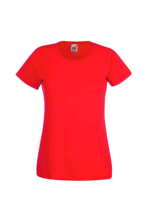 Tricou dama, 100% bumbac, Size: Rosu, Rosu