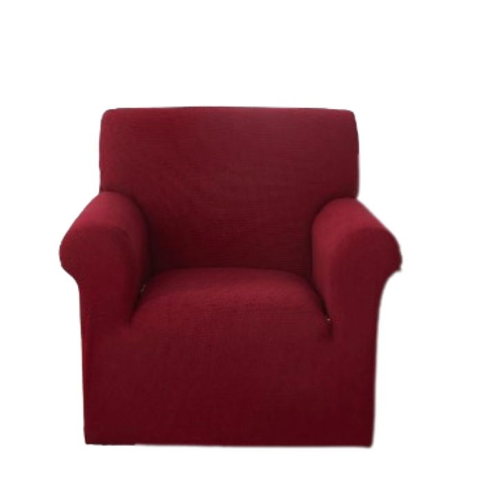 Jojo Home Elasztikus huzat fotelhez, Uni, 90x140cm, bordó