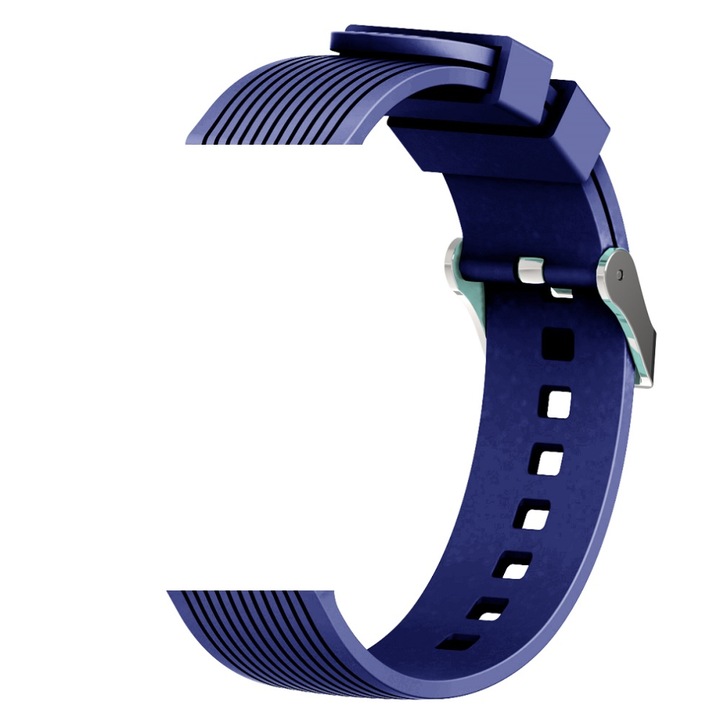 Curea de inlocuire din silicon albastru pentru Samsung Watch 42 mm