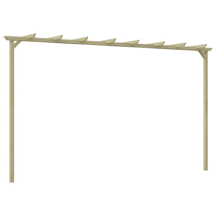 Pergola de gradina vidaXL, 360 x 200 x 60 cm, lemn de pin tratat