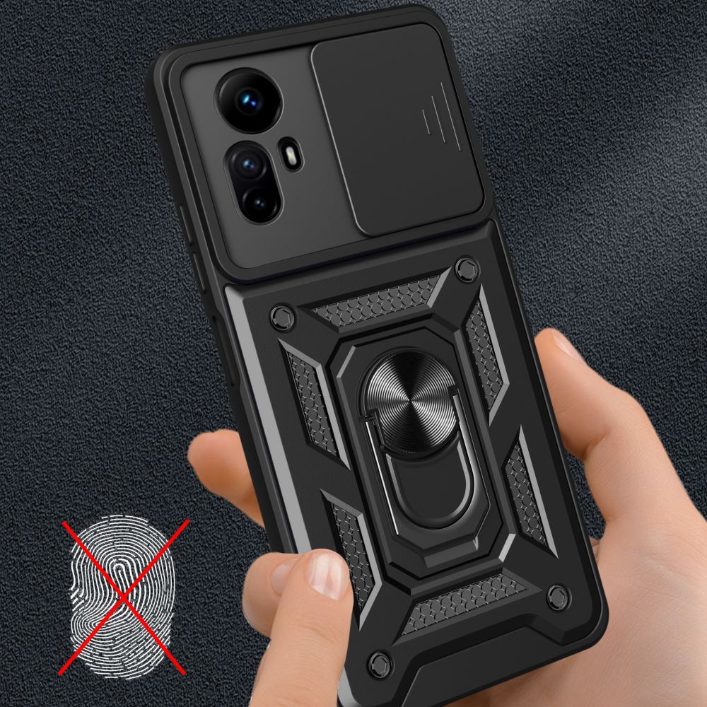 Калъф fixGuard Camshield Pro за XIAOMI REDMI NOTE 12S, Black - eMAG.bg