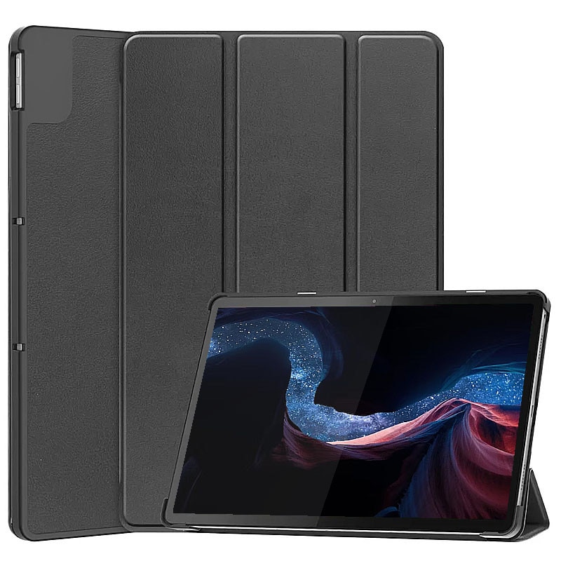 Husa Tableta AZIAO din piele PU pentru Apple iPad Air 4 (2020) / Air 5 (2022), Protectie Completa 360, Interior Catifea, Functie de Stand, Display Protejat, Smart Cover, Colturi Anti-Soc, Negru