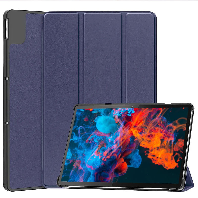 Husa Tableta AZIAO din piele PU pentru Samsung Galaxy Tab A 10.1 2019 T510, Protectie Completa 360, Interior Catifea, Functie de Stand, Display Protejat, Smart Cover, Colturi Anti-soc, Albastru