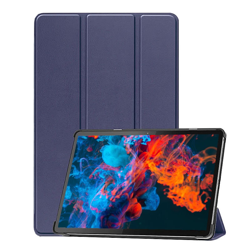 Husa Tableta AZIAO din piele PU pentru Samsung Galaxy Tab A 10.1 2019 T510, Protectie Completa 360, Interior Catifea, Functie de Stand, Display Protejat, Smart Cover, Colturi Anti-soc, Albastru