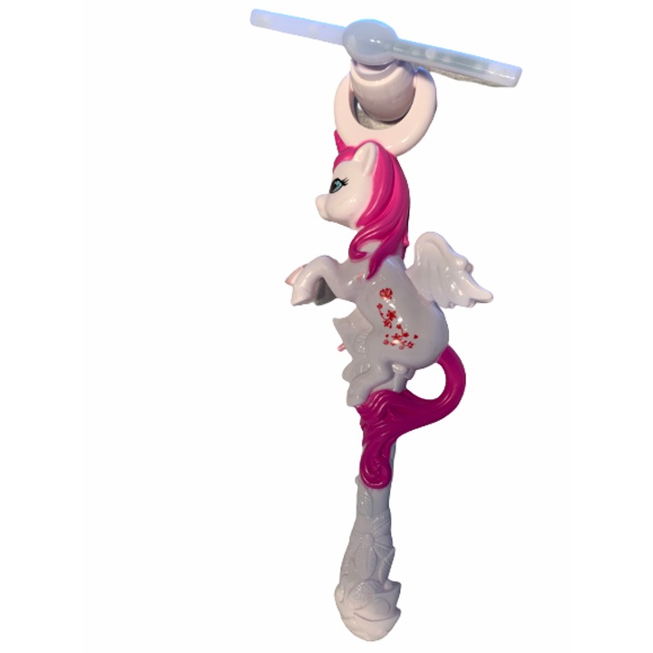 Еднорог Ahelos, Интерактивен, Музикален, Светещ, Бял