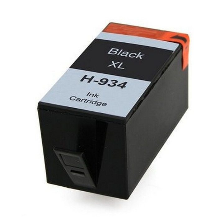 Cartus cerneala (inkjet) TIN compatibil cu HP C2P23AE / HP 934XL Black - 1961 pagini (50 ml - capacitate mare)