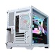 Кутия 1stPLAYER® Gaming MV6, ARGB, Cube-Tower, M-ATX\ITX, без захранване, бял цвят