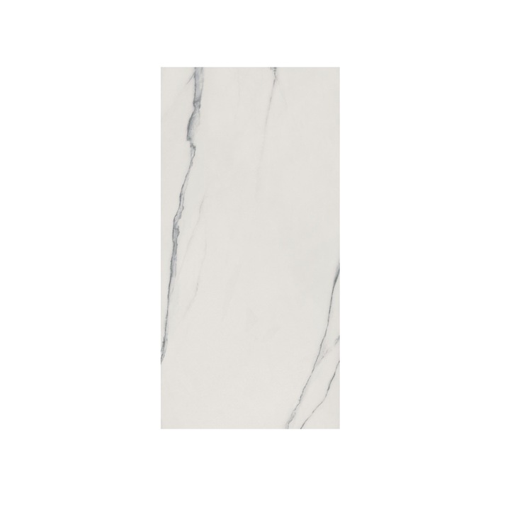 Гранитогрес ABK, Sensi Statuario White Sable RETT, Повърхност матирана, 60x120, Второ качество