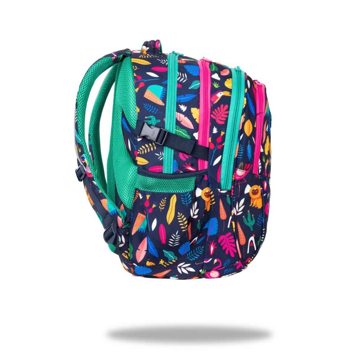 Coloranimal 3 In 1 Zaino Galaxy Wolf Borsa Scolastica Per