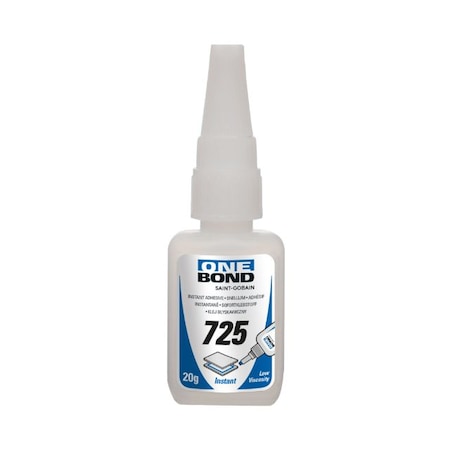 Adeziv instant pentru plastic si cauciuc, One Bond 725, 20g