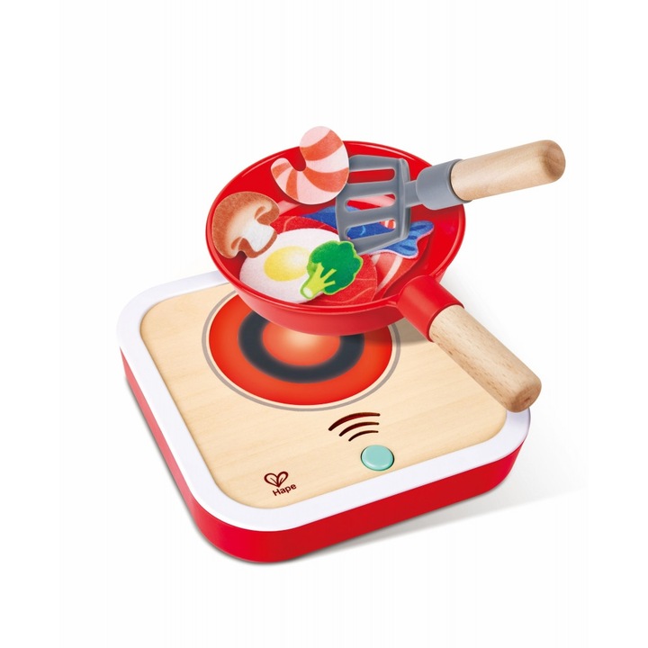 Интерактивен комплект, Hape, Котлон с аксесоари, 10 части