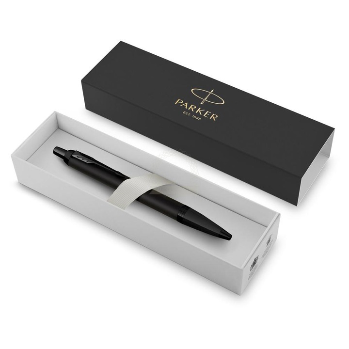PARKER I.M. ROYAL Black Edition gtoll matt fekete, fekete klipsz 2127618