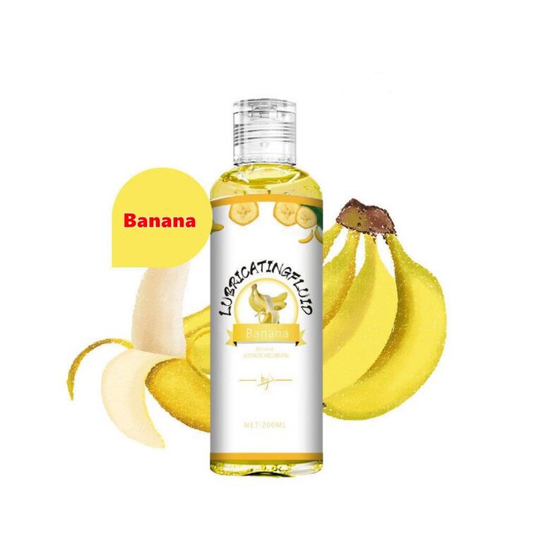 Gel Lubrifiant Comestible Goût Banane 30 Ml - Neuf - Sans Marque - Base Eau