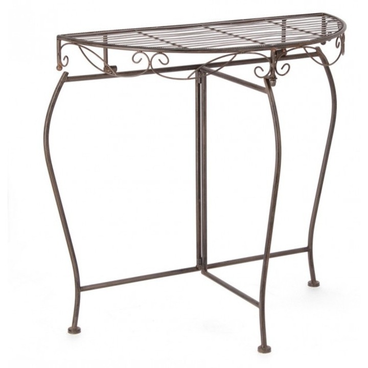 Consola otel maro Melanie 75x36x75 cm