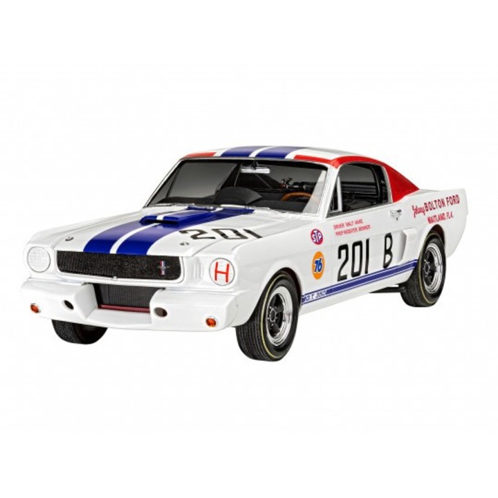 1965-ös Shelby GT 350 R modellautó, 79 alkatrész, Revell