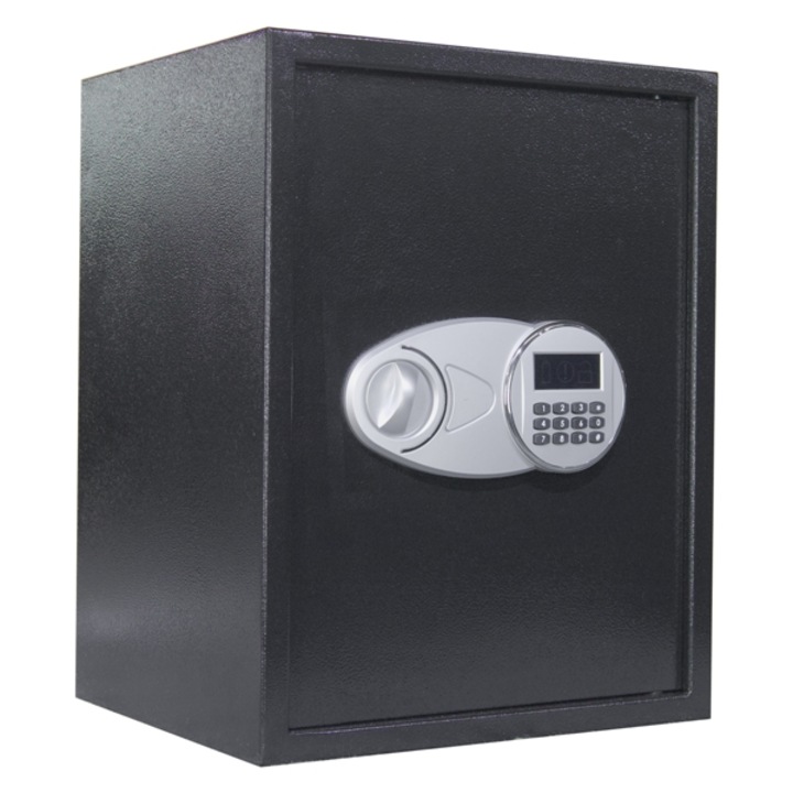 Стоманена каса DISTRICOFRE с електронна брава + ключ 450x350x300mm CME