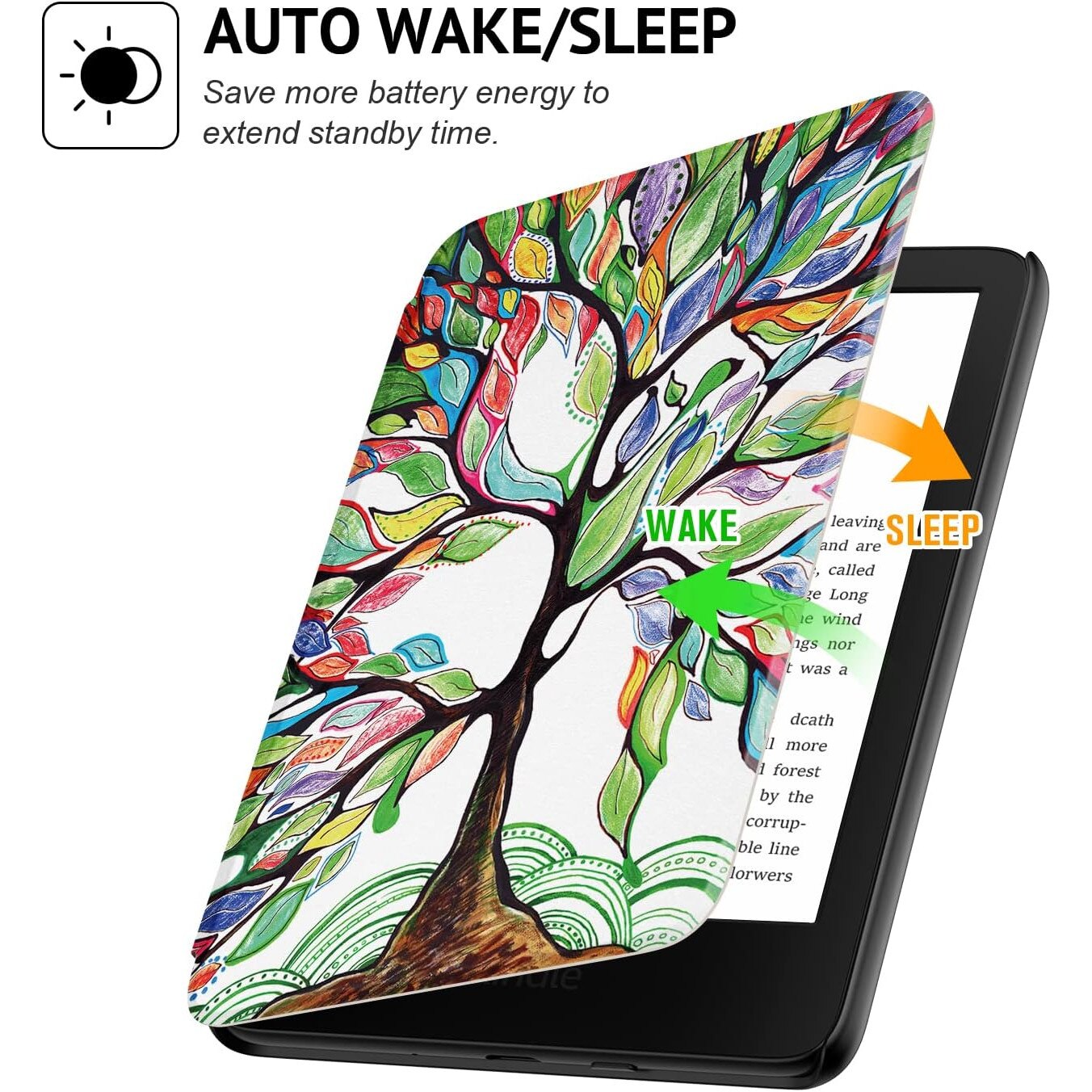 Husa Sigloo, pentru ebook reader Kindle 2022, 11th generation, 6 inch