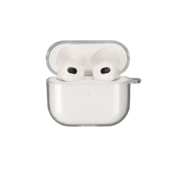 Airpods 3 szilikon tok, Átlátszó, 1.8 mm (AIRPODS3-CASE1.8-TP)