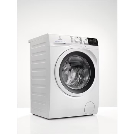 Masina de spalat rufe cu uscator Electrolux PerfectCare700 FW7WP447W, Spalare 7 kg, Uscare 5 kg, 1400 rpm, Clase A, Motor Inverter cu MagnetPermanent, Display LCD, DualCare, SteamCare, FreshScent, Sensicare. Time Manager, Alb