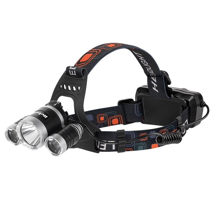 Фенер Rebel, Accu 10W + 2x3W 350 LM