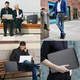 Neoprén laptop/táblagép védelem és szállítási burkolat, maximális méret 13 hüvelyk, cipzár, fröccsenésálló/puha szivacs ütések ellen, türkiz