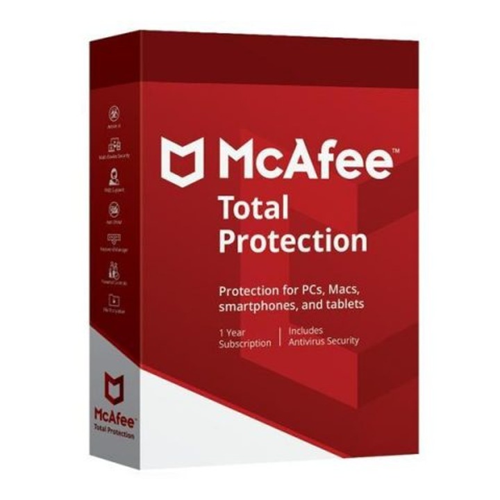 Licenta Antivirus McAfee Total Protection 1 Dispozitiv 3 Ani Electronica