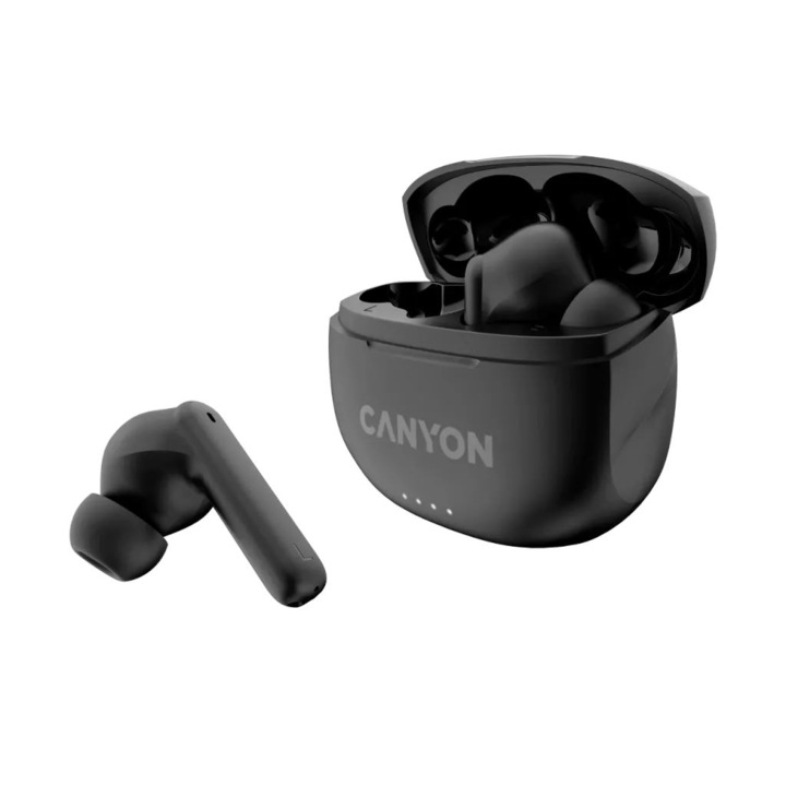 Canyon TWS-8 Bluetooth fülhallgató fekete (CNS-TWS8B)