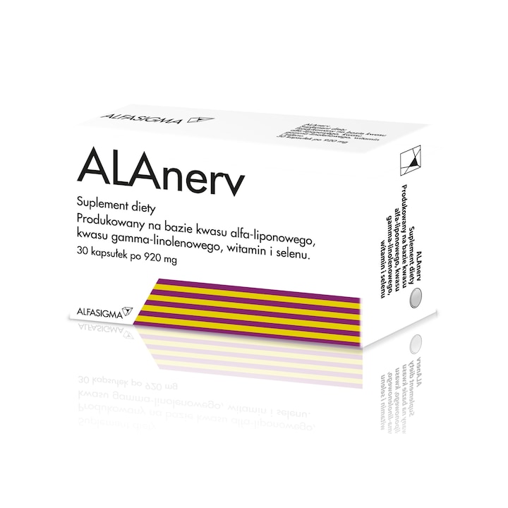 Хранителна добавка Alfa Wassermann, ALAnerv, 30 капсули