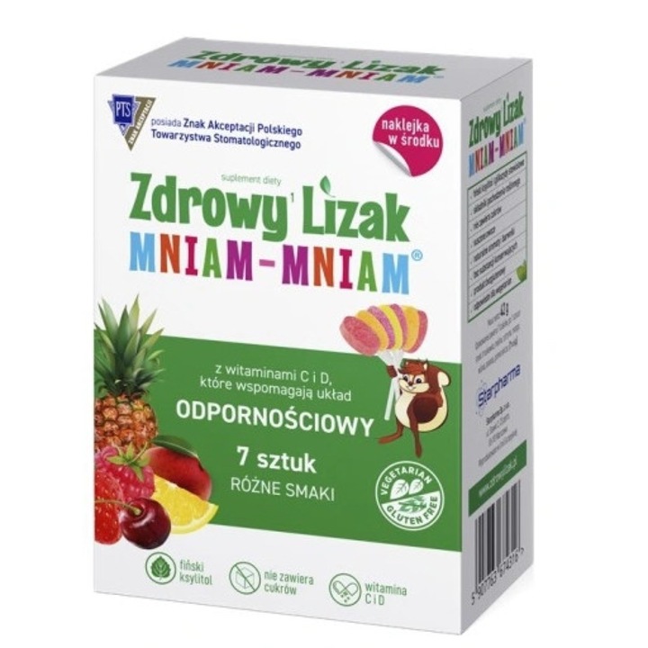 Supliment alimentar, Starpharma, acadele, aroma de fructe, 7 bucati