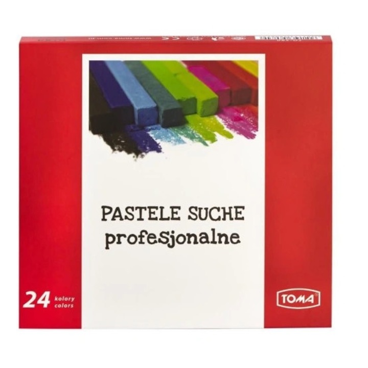 Set 24 culori, Toma, pastel, multicolorlori
