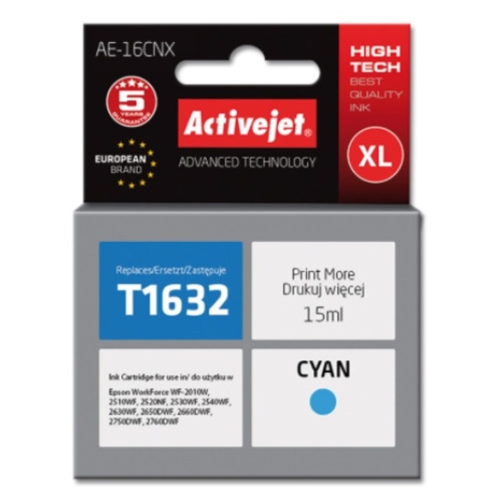 Cerneala Inkjet, Activejet, Negru