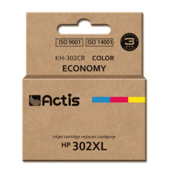 Мастило за HP KH-302CR, Actis, цветно