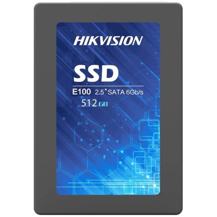 Solid State Drive SSD Hikvision E100, 512 GB, 2,5" SATA III