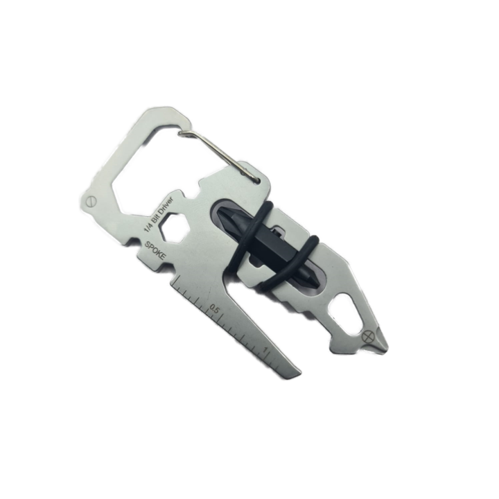 Unealta Multifunctionala, Chei, Agatatoare, 6 cm, Otel, Argintiu, Dalimag