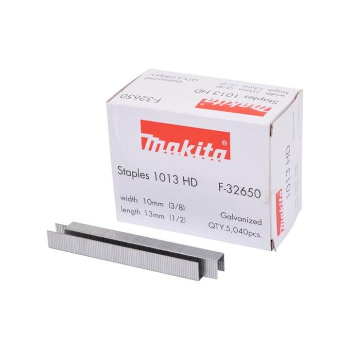 Комплект 5040 поцинковани телбода без глава, Makita, F-32650, 10x13 мм, за акумулаторни телбоди