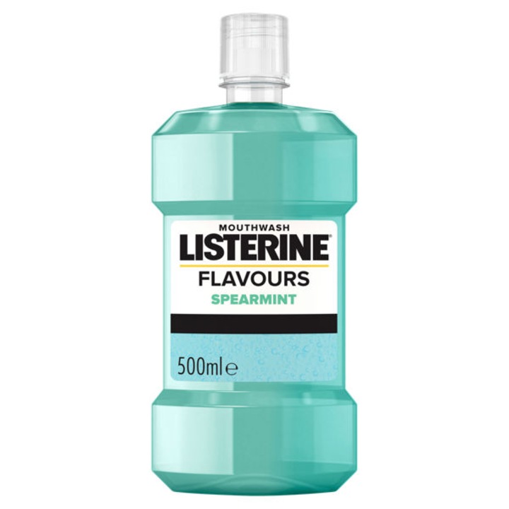 Apa de gura Listerine Flavours Spearmint, 500ml