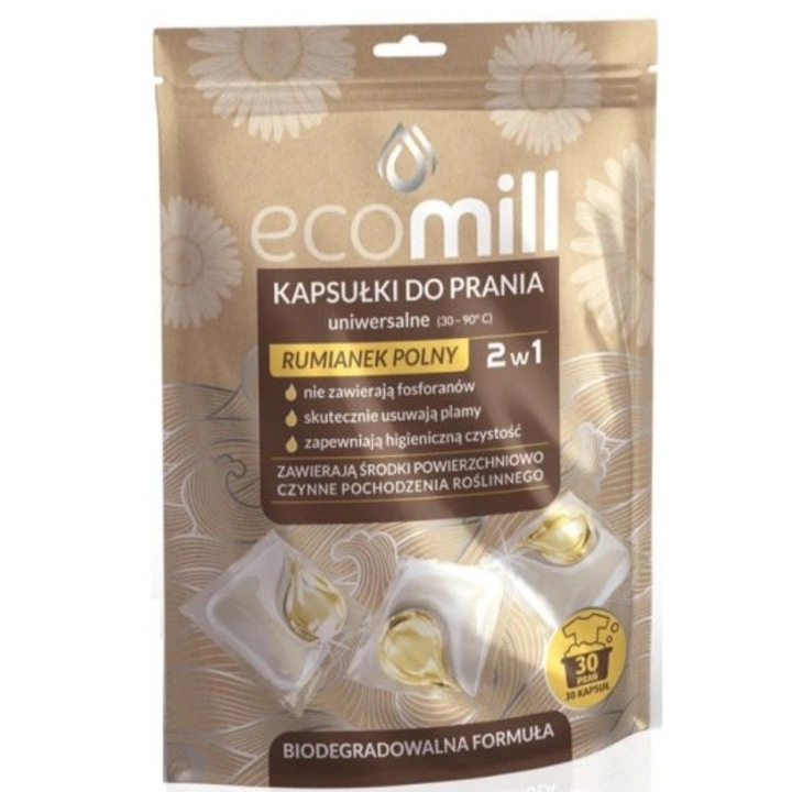Set 30 capsule de spalat, EcoMill