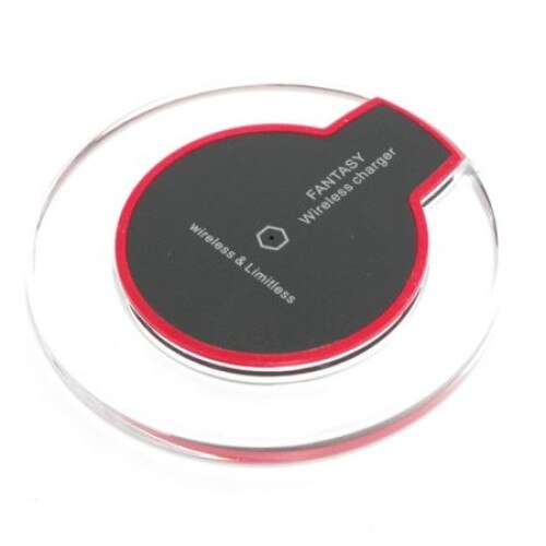 Incarcator wireless IMPORTGSM wireless Qi standard negru, cablu microusb inclus