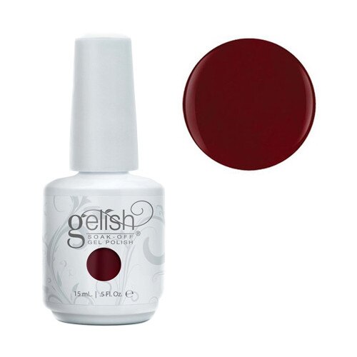 Gel Soak Off GELISH Red Alert - Deep Red Crème 15 ml (.5 oz)