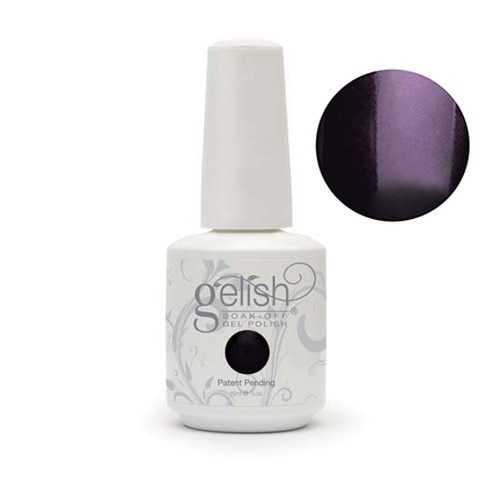 Gel Soak Off GELISH Diva- Deep Purple With Subtle Frost 9 ml (.3 oz)